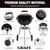 18 inch Charcoal Grill, Portable Kettle BBQ Grills, Perfect BBQ Gift