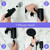 Handheld Showerhead with Filter Set, High Performance Filtration System for Healthier Hair