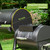 (941 sq.in. in Total) Offset Smoker, Best Charcoal Smoker and Grill Combo