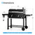 34-Inch Barrel Charcoal Grill with Side Tables, 794 Square Inches Cooking Space