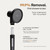 Shower Head with Handheld for Hard Water -