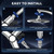 Shower Head with filtered Handheld High Pressure daul Shower Heads