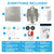 Filtered Shower Head Set 23 Stage Shower Filter - Reduces Chlorine