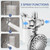 Shower Head with Handheld Spray Combo, High Pressure