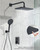 Rainfall Shower System – Premium Filtered Handheld Sprayer & Fixed Shower Head
