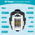 Filtered Shower Head, 13'' High Pressure Rainfall 5 Modes