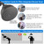 Shower Head, All Metal Shower Filter Head For Hard Water