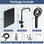 Shower Heads with Handheld Spray Combo, Magnetic Filtered
