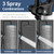 Shower Heads with Handheld Spray Combo, Magnetic Filtered
