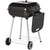 Outsunny Portable Charcoal Grill with Foldable Side Shelf and Bottom Shelf