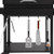 30-Inch Barrel Charcoal Grill with Warming Rack & Front Storage Basket