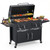 Bestfire 63" Oversized Charcoal BBQ Grill & Smoker, Large Outdoor Grill