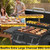Bestfire 63" Oversized Charcoal BBQ Grill & Smoker, Large Outdoor Grill