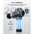 Deep Tissue Percussion FSA Massager Gun for Athletes & Pain Relief, Electric Handheld Back Neck Shoulder Muscle Massager