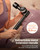 NAPRE Massage Gun with Heat and Cold Head,Deep Tissue Percussion Back Massager for Muscle/Neck/Body Pain Relief with Long Extension Retractable Handle