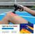 Mini Massage Gun Deep Tissue with Extension Handle,Portable Handheld Percussion Muscle Massager for Back/Neck/Body
