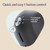 Ultra-Portable Massage Gun and Travel Essential for Fast, Effective Pain and Tension Relief Anywhere (Black)