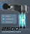 Deep Tissue Massage Gun, Portable Percussion Muscle Massager with 30 Speeds & 6 Attachments