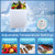 Anypro Chest Freezer 5.0 Cu.Ft, FreeStanding Top Door Compact
