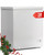 7.0 Cubic Feet Chest Freezer, White Deep Freezer with Removable Baskets