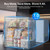 Small Compact Deep Freezer with Adjustable 7 Thermostat