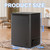 4.5 Cu. Ft. Small Chest Freezer, Top Door, Mini Deep Freezer