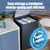 4.5 Cu. Ft. Small Chest Freezer, Top Door, Mini Deep Freezer