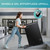 Chest Freezer with Wheels, Small Deep Freezer Adjustable 7 Thermostat