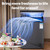 5.0 CU.FT Chest Freezer - Compact Deep Freezer with 7 Temperature Settings