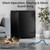 Antarctic Star 3.5 Cu.ft Chest Freezer, 6.8°F to -4°F Deep Freezer with Removable Basket, Freestanding Top Open Door, 7 Temperature Settings & Defrost Water Drain, Energy Saving, UL Certified, BLACK