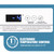 DEMULLER Chest Freezer Small Deep Freeezer with 2 Removable Baskets