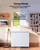 VEVOR Chest Freezer, 6.7 Cu.ft Compact Deep Freezer