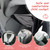 Wipha Baby Backpack Carrier, Toddler Carrier with Canopy, Adjustable and Safe Hiking Backpack for Baby(Creeper III-Black)