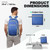 Seektop Lightweight Packable Hiking Backpack Waterproof Expandable 20L-28L for Women Men, RFID Day Pack for Travel & Camping