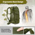 AUMENTAR 50L Tactical Backpack for Men and Women, Water-Resistant Molle Rucksack, Large Military Assault Pack for Hiking, Hunting, Camping, Gym & Outdoor Survival Green