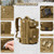 AUMENTAR Small Military Tactical Backpack, 30L Tactical Assault Bag for Men, Army Assault Rucksack GYM Hiking Backpack Bug Out Bag Khaki