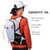 AONIJIE 18L Lightweight Hiking Backpack Waterproof, Backpacking Pack for Men Women, Hydration Hiking Pack with Multi Pockets & Waist Strap, Camping Travel Daypack - White
