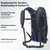N NEVO RHINO Small Hiking & Trekking Backpack, 10L Lightweight Travel Backpack, Hiking Daypack for Women Men