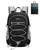 WATERFLY Small Lightweight Packable Backpack: 15L Mini Ultra Light Foldable Travel Daypack with Breathable Shoulder Strap Outdoor Hiking Camping Day Pack for Women Men Black