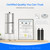 Waterdrop Upgrade Gravity-fed Water Filter System, with Silver Ions Enhanced Filtration, Reduces Fluoride and up to 99% of Chlorine, with 4 Filters and Metal Spigot, 2.25G