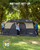 FanttikOutdoor Zeta C10 Pro Max Instant Cabin Tent 10 Person Camping Tent Setup in 60 Seconds with Rainfly & Windproof Portable with Carry Bag for Family Camping & Hiking, Upgraded Ventilation, Khaki