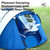 Instant Camping Tent 4 Person Pop Up Portable Instant Cabin Tent with 1-Minute Setup Lightweight Tent for Camping Beach Outdoor Travel Backyard Blue