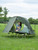 iClimb Ultralight 4 Season Solo Tent Waterproof with Snow Skirt Rainfly, Ground/Off The Ground Tent for Backpacking Camping Hiking Trekking Mountaineering (Green)