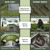 CampExo Camping Tent, Pop Up Instant Tent for 2-3 Person, Sets Up in Just Seconds, Waterproof Durable Tent with Carry Bag for Camping Hiking Outdoor (Army Green)