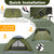 CampExo Camping Tent,2 Person Tent,Lightweight Waterproof Backpacking Tent,5-Minute Setup Outdoor Tent with Carry Bag,Ideal for Camping Hiking (Army Green)
