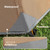 camppal 1 Person Tent for Camping Hiking Mountain Hunting Backpacking Tents 4 Season Resistance to Windproof Rainproof and Waterproof