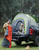 JOYTUTUS Pickup Truck Tent 6.5ft 2.0, Waterproof PU2000mm Double Layer for 2 Person, Portable Truck Bed Tent with Rainfly, Green, Aluminum Pole
