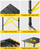 FanttikOutdoor Zeta C6 Pro Camping Tent & FanttikOutdoor Zeta V11 Pro Medium Camping Table