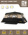 FanttikOutdoor Zeta C10 Pro Camping Tent 10 Person Instant Cabin Tent Setup in 60 Seconds with Rainfly & Windproof Portable with Carry Bag for Family Camping & Hiking, Khaki