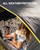 FanttikOutdoor Zeta C2 Camping Tent, 2 Person Instant Dome Tent, Easy Setup in 60s, Portable Waterproof Cabin Tent with Pre-Attached Poles & Air Vent, Ideal for Camping, Hiking, Backyard